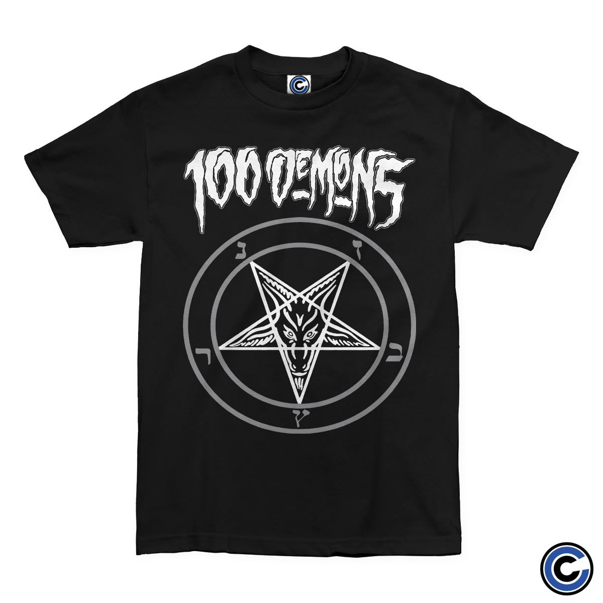100 Demons Merch Pentagram Shirt 100 Demons Shirt