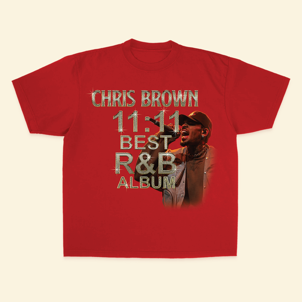 11 11 Best R And B Album T-Shirt Chris Brown Merch Awesome Mothers Day Birthday Gifts