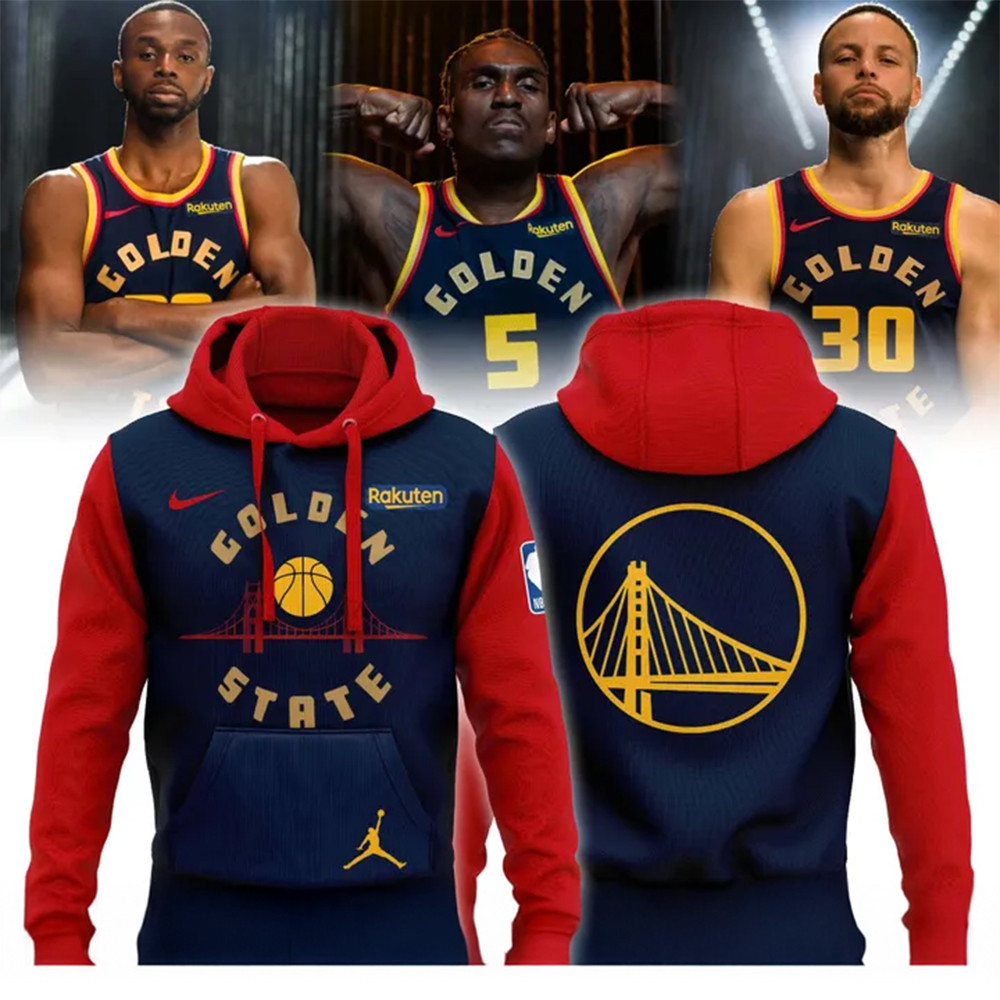 2024 25 Golden State Warriors  City Hoodie Best Gifts For Basketball Fans