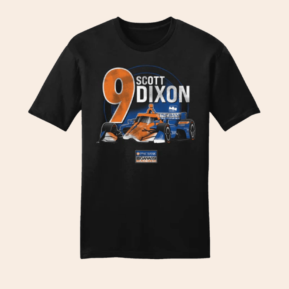 2024 Scott Dixon Car Shirt Indycar Merch Best Fathers Day Special Gifts Birthday Gift Ideas