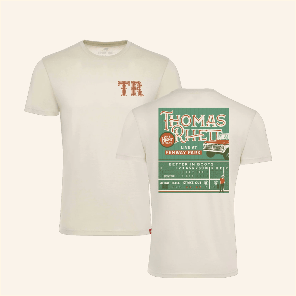 2025 Better In Boots Boston T-Shirt Thomas Rhett Merch Birthday Gifts For Best Friend