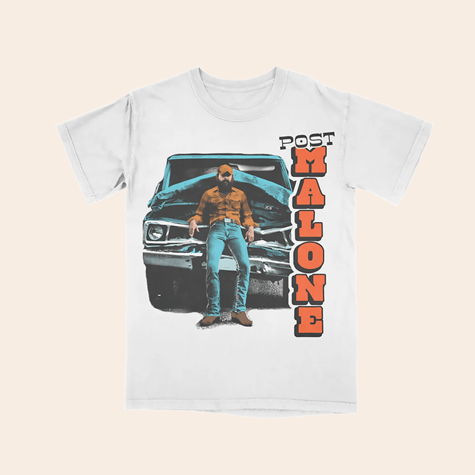 2025 F1 Trillion Truck T-Shirt Post Malone Tour Merch Best Fathers Day Birthday Gifts