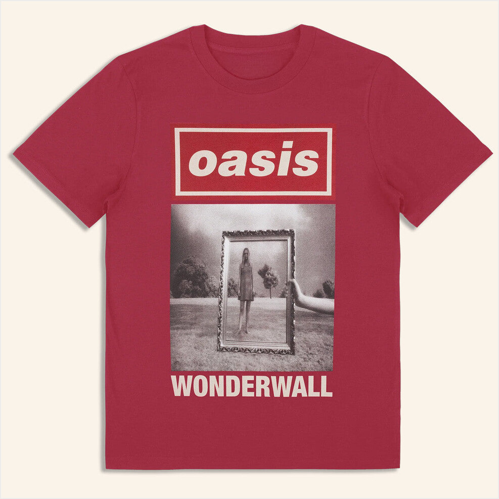 2025 Live 25 Wonderwall Cover T-Shirt Oasis Tour Merch Birthday Gifts For Friends Her