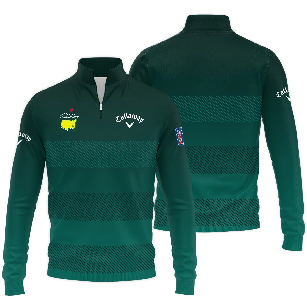 2025 Masters Tournament CallAway Golf Quarter-Zip Shirt Golfers MenÃ¢â‚¬â„¢s Apparel Gifts