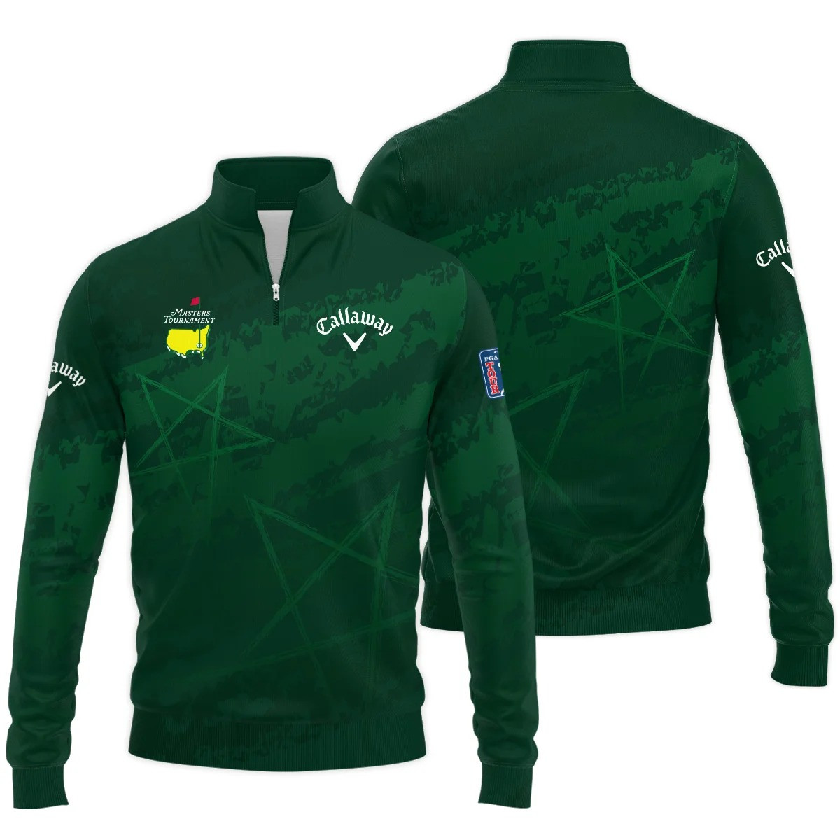2025 Masters Tournament Callaway Golf Quarter Zip Shirt MenÃ¢â‚¬â„¢s Clothes Golfer Gift Ideas