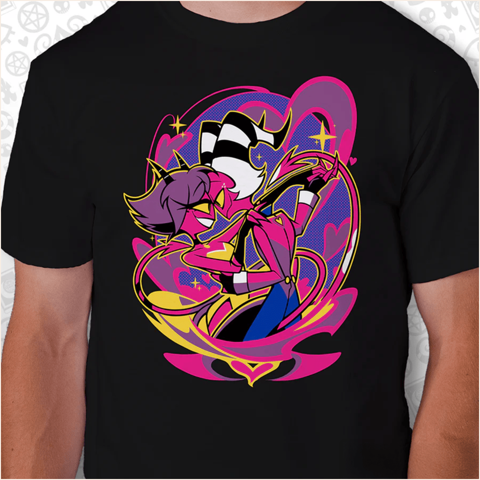 2025 Moxxie Millie Pride 2025 T-Shirt Helluva Boss Pride Merch Father In Law Gifts Dads Day