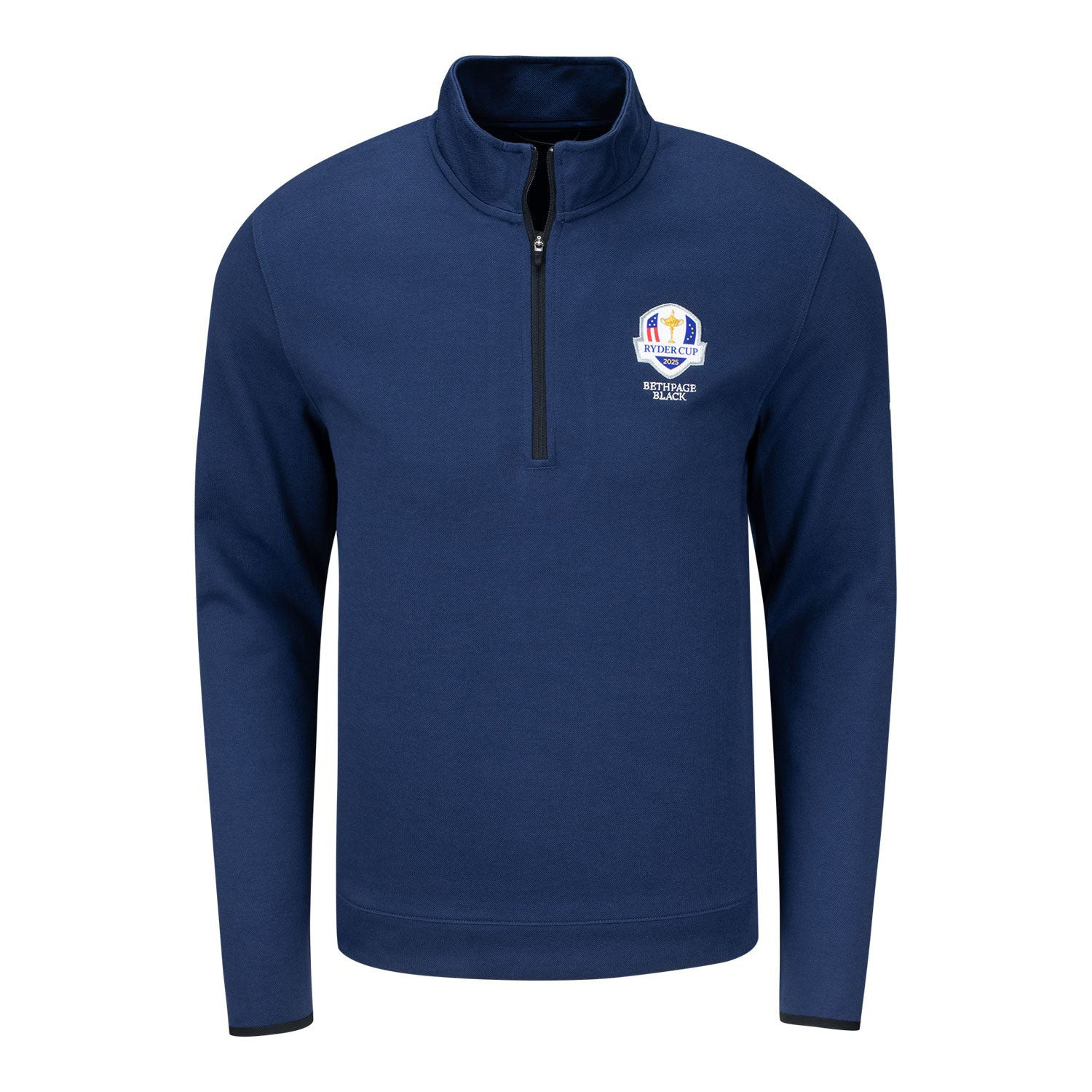 2025 Ryder Cup Tour Pique Quarter Zip Shirt Golf Presents For Dad