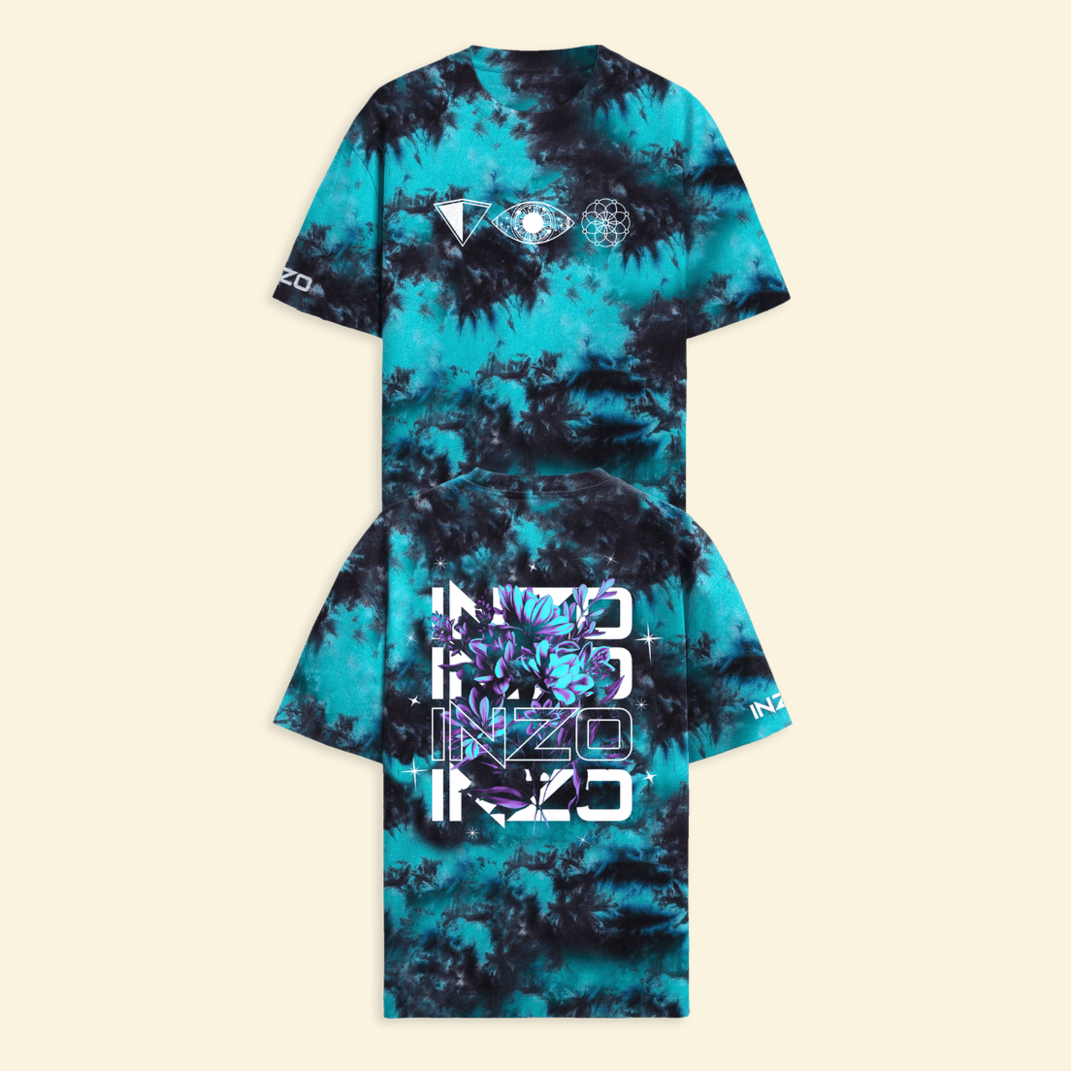 2025 Sprouted Tie Dye T-Shirt Inzo Merch Birthday Gifts For Besties Christmas Presents