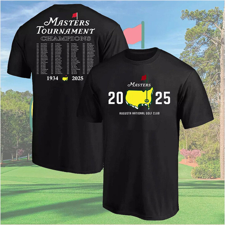 2025 T-Shirt Masters Merch The Masters Merch Dad Gifts For Fathers Day 2025 Gifts For Brother