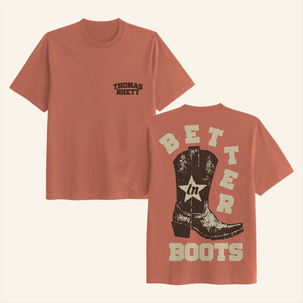 2025 Terracotta T-Shirt Shop Thomas Rhett Merch Best Birthday Gifts For Best Friend