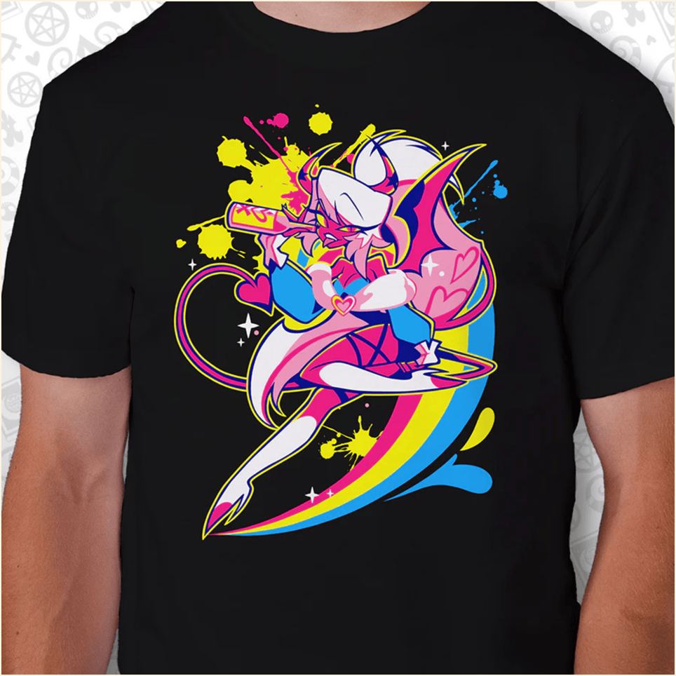 2025 Verosika Pride T-Shirt Helluva Boss Pride Merch For Fans Good Fathers Day Presents