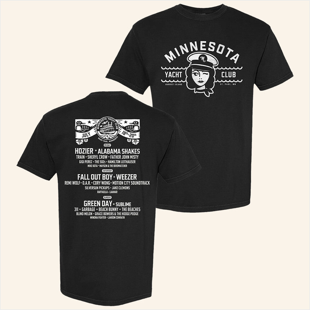 2025 Wink T-Shirt Minnesota Yacht Club Festival Merch Birthday Gift Ideas Christmas Presents
