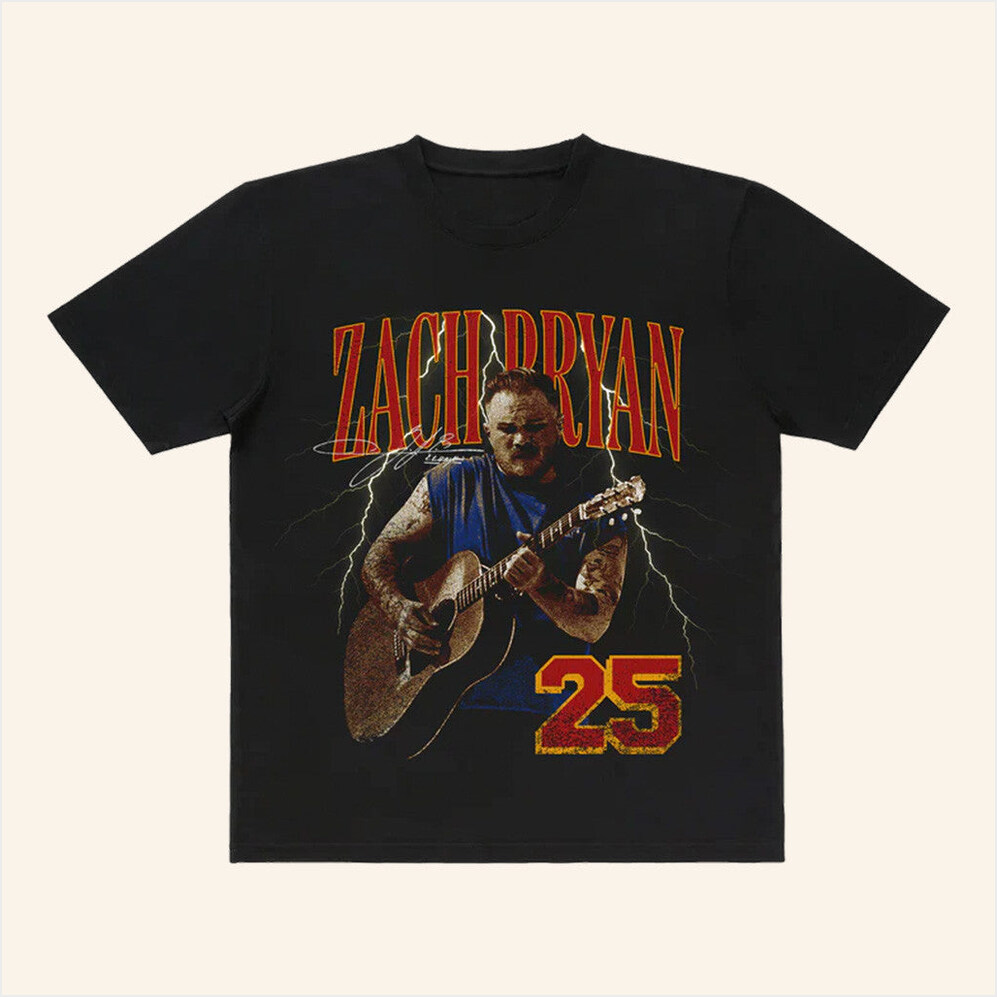 2025 Zach Bryan T-Shirt Zach Bryan Tour Merch Birthday Gifts For Fans BFF Gifts