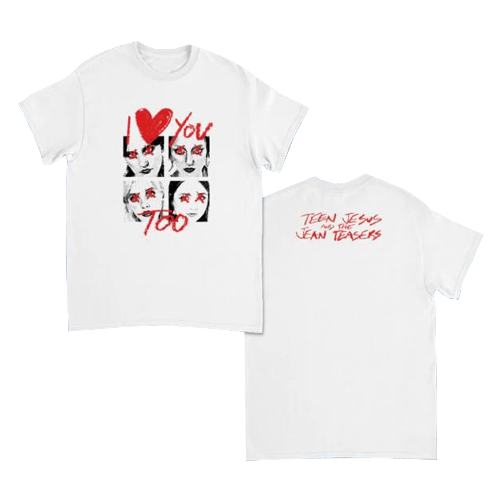 24Hundred Merch Teen Jesus And The Jean Teasers Eyes Crossed T-Shirt Gifts For Husband