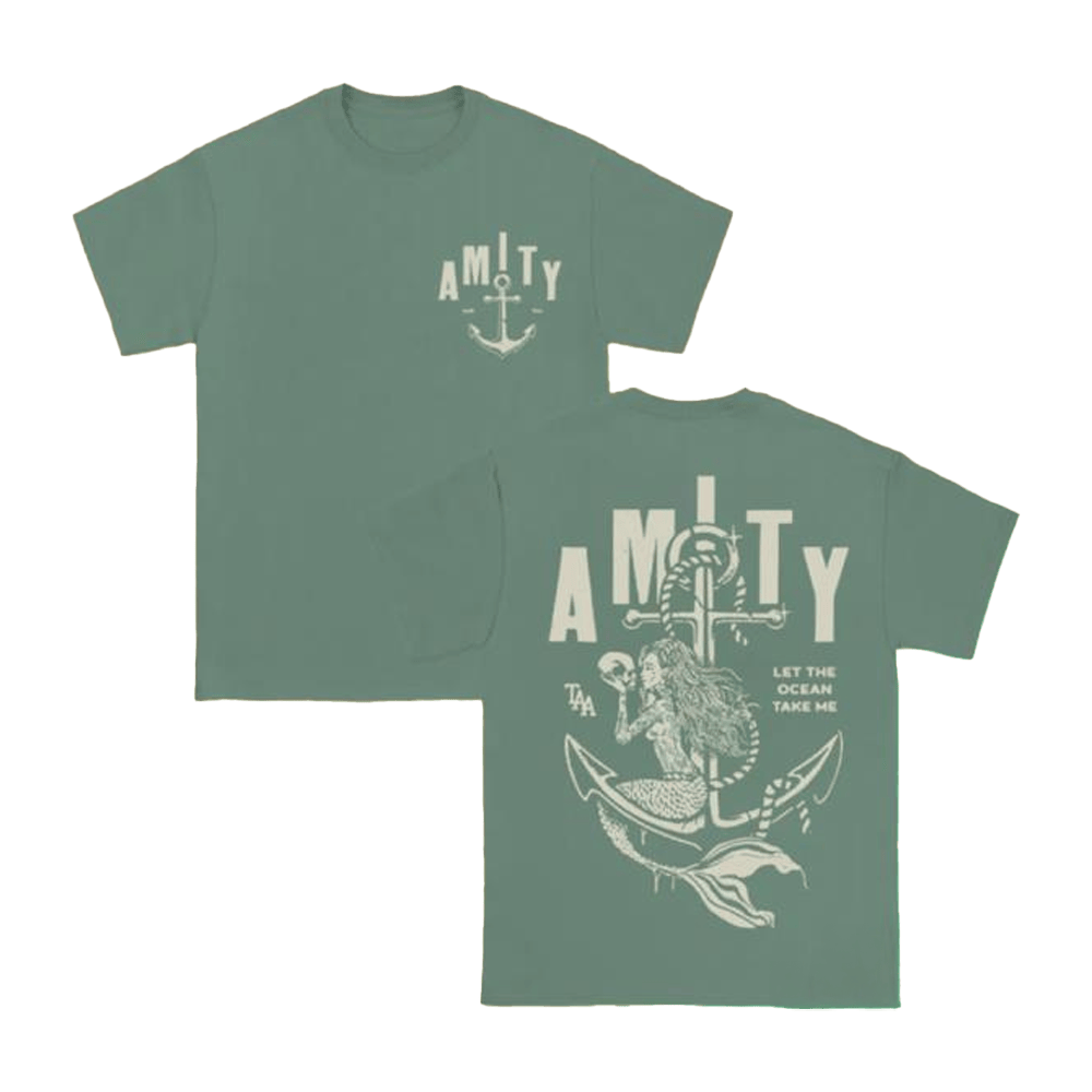 24Hundred Merch The Amity Affliction Ltotm Mermaid T-Shirt Fathers Day Presents For Dad To Be