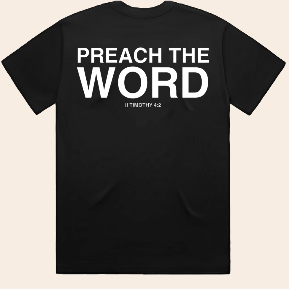 2818 Church Merchandise Preach The Word T-Shirt 2819 Merch Gifts For Fathers Day Ideas