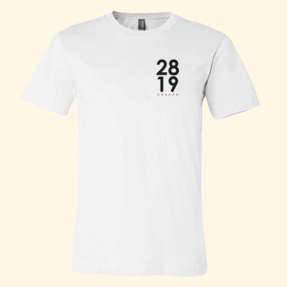 2819 Church Merchandise White T-Shirt 2819 Merch Dad Birthday Gifts For Fathers Day 2025