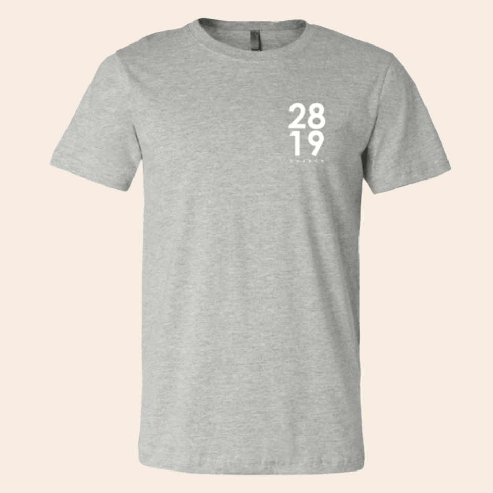 2819 Church T-Shirt 2819 Merch Gray Tee Best Fathers Day Birthday Gifts For Dad Gifts For Dad