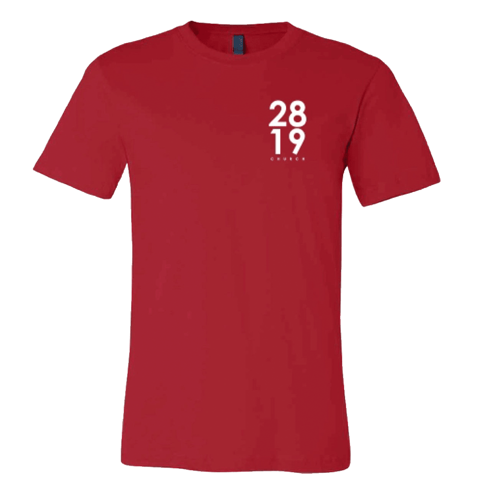 2819 Merch 2819 Church Merchandise Red T-Shirt Gifts For Fathers Day From Wife