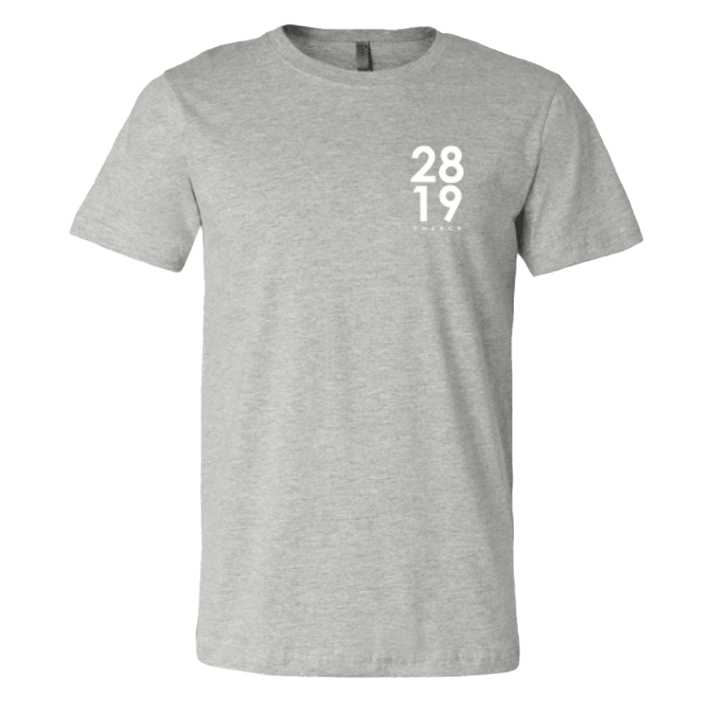 2819 Merch 2819 Church T-Shirt Gray Tee Best Fathers Day Gifts For Dad