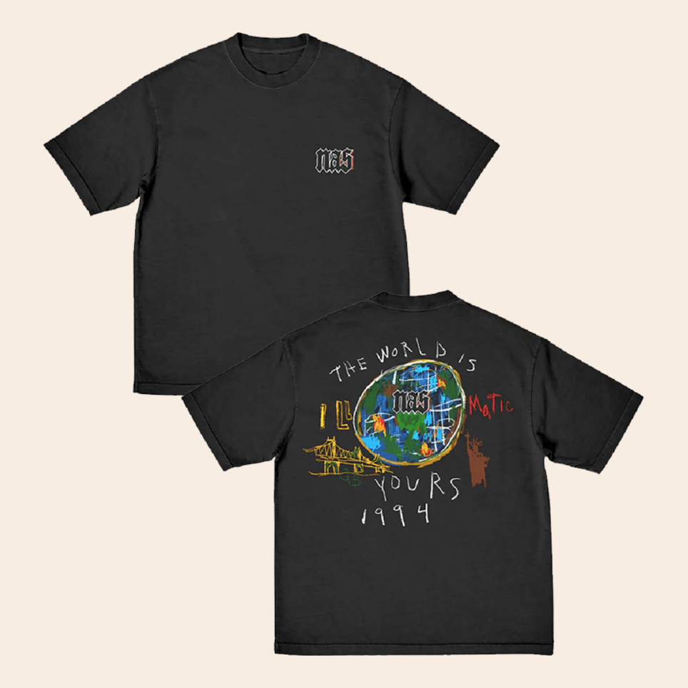 30 Years Of Illmatic Black T-Shirt Nas Irjones Merch Step Dad Birthday Gifts For BFF