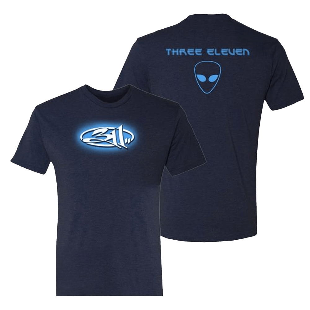 311 Merch 311 Blue Album Alien T-Shirt Unique Gifts For Dad