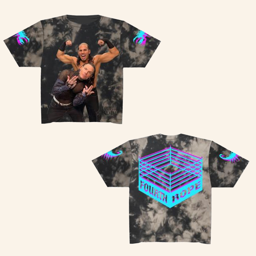 4Th Rope Merch The Hardys TNA Fourth Rope T-Shirt Gift Ideas For Him