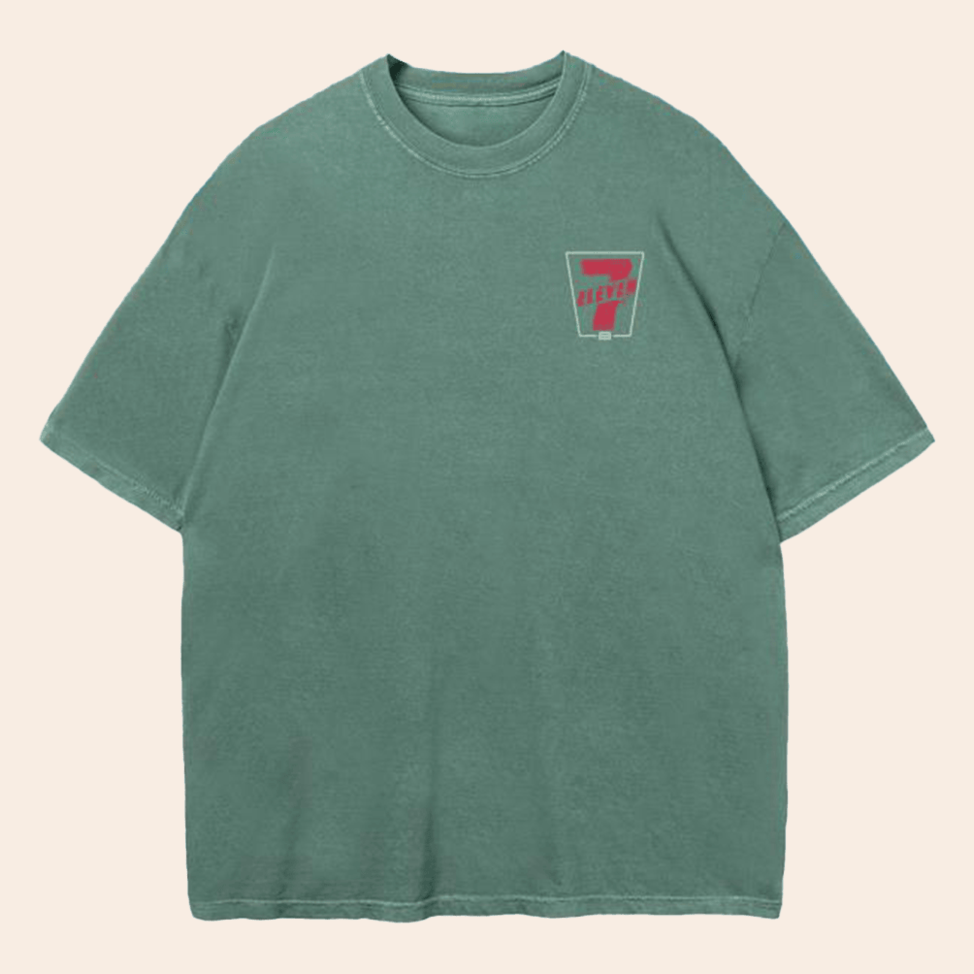 7eleven X Lateral Vision Fishing T-Shirt Official 7 Collection Merch Awesome Fathers Day Gifts