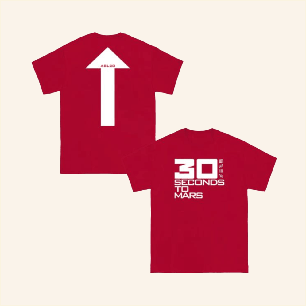 A Beautiful Lie 20Th Anniversary 30 Stm Arrow T-Shirt Thirty Seconds To Mars Merch Husband Gifs
