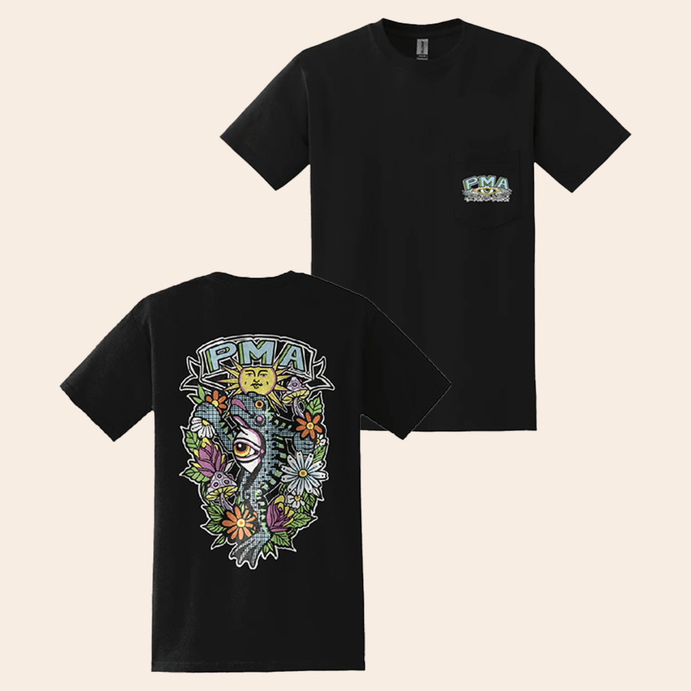 A Good Cult Black P M A Frog Pocket T-Shirt Unique Fathers Day Birthday Gifts For Besties