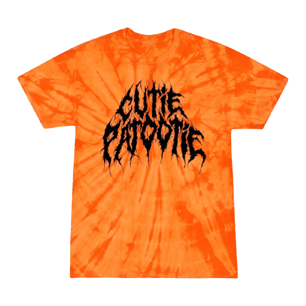 A Good Cult Merch Orange Tie Dye Cutie Patootie T-Shirt Gifts For Father In Law