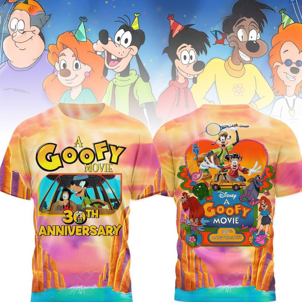 A Goofy Movie 30th Anniversary 2025 T-Shirt Gifts For Movie Fans