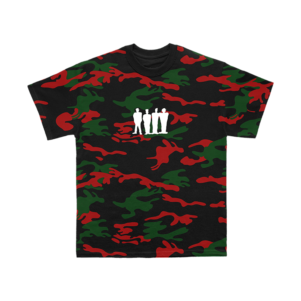 A Tribe Called Quest Merch ATCQ Camo T-Shirt Fathers Day Gifts For Hip Hop Fans