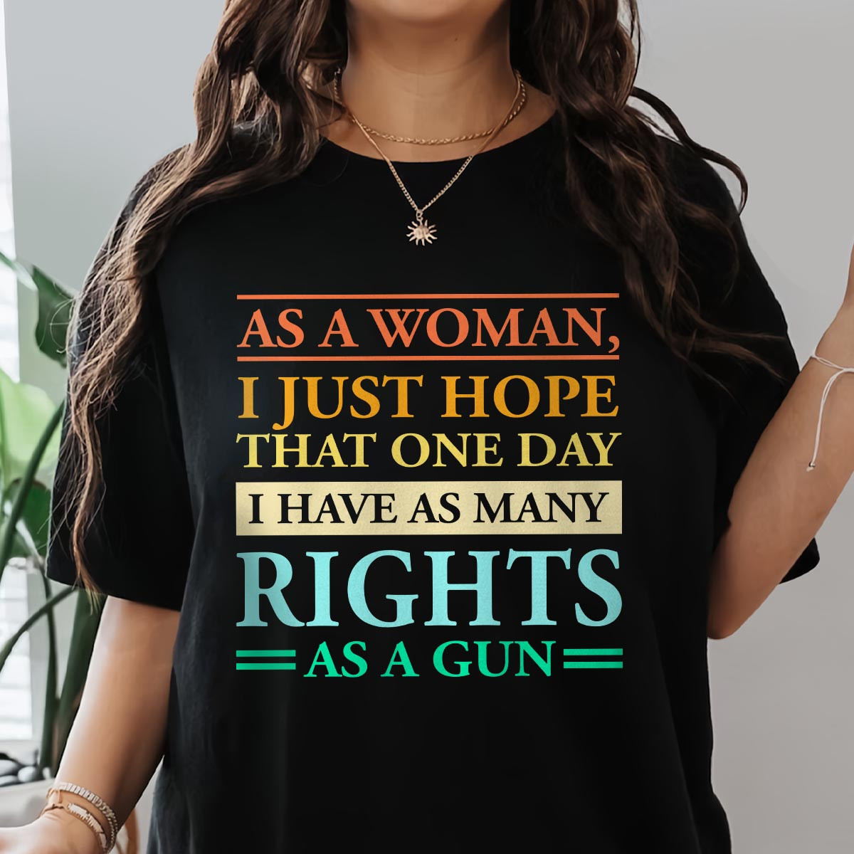 A Woman I Just Hope That Someday T-Shirt Present Ideas For Wife