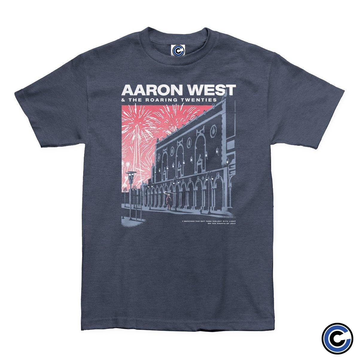 Aaron West And The Roaring Twenties Merch Fireworks Shirt Aaron West And The Roaring Twenties Shirt