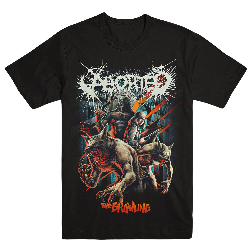 Aborted Merch Growling Shirt Aborted Shirt FatherS Day Gifts For Metal Music Lovers