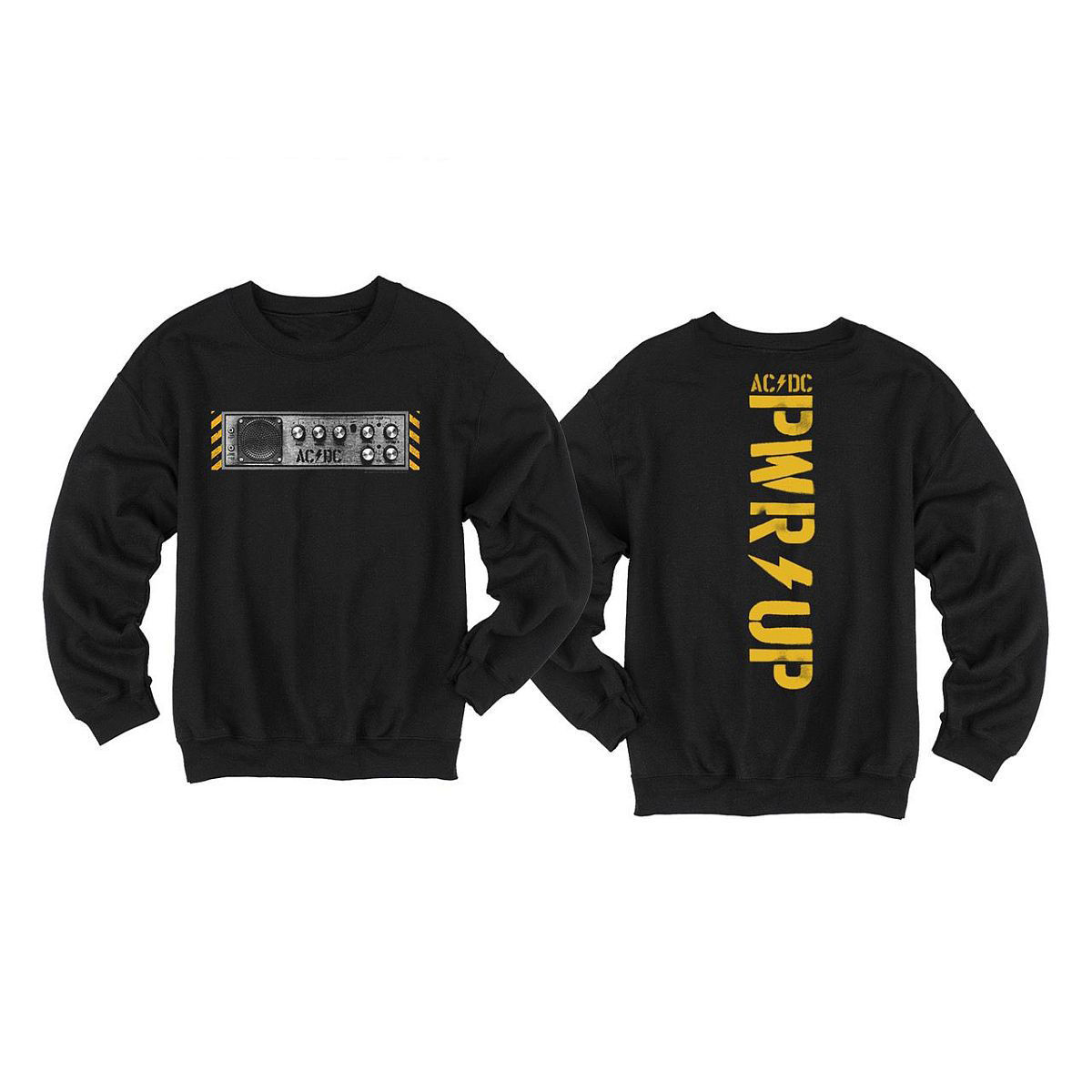 AC DC PWR UP Knobs Black Sweatshirt MotherÃ¢â‚¬â„¢s Day Presents For Daughter