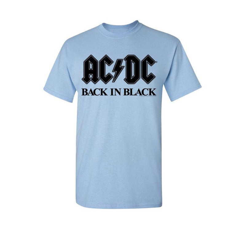 ACDC Bold Black T-Shirt Unique Gifts For Music Lovers