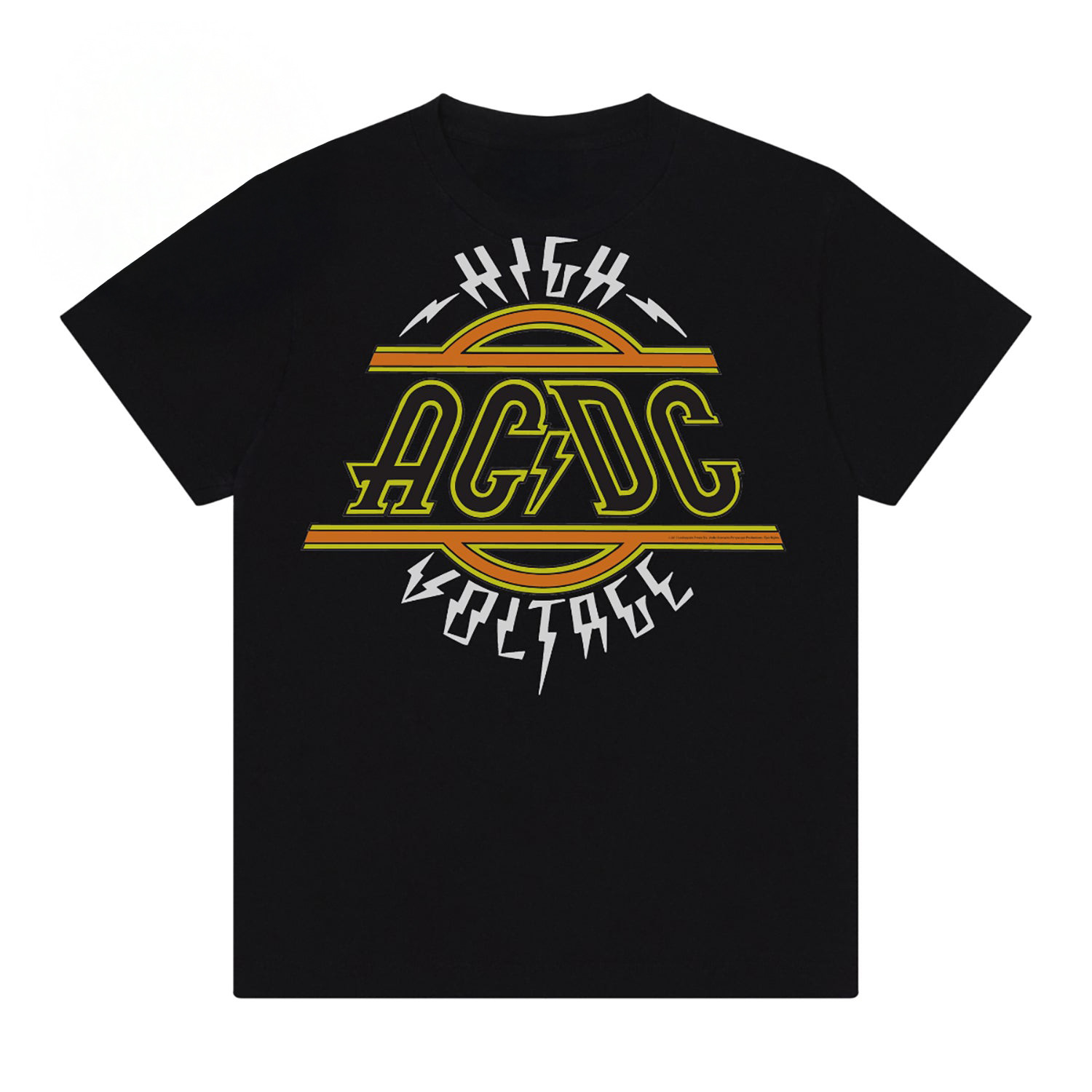 ACDC High Voltage Logo T-shirt Luxury Mothers Day Gifts