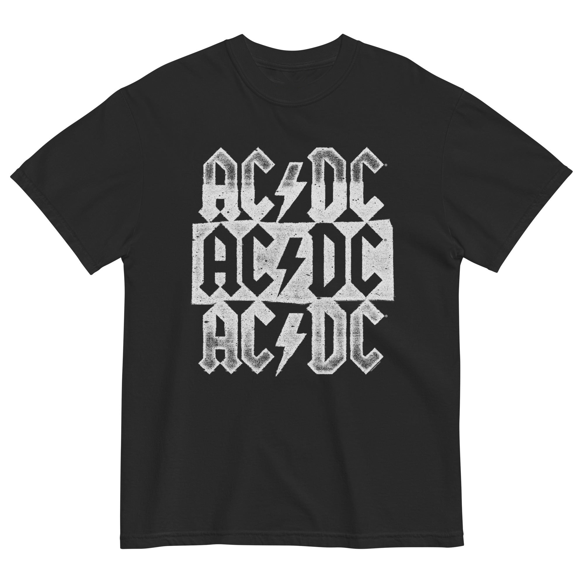 ACDC Repeat Logo T-Shirt Fathers Day Gifts For Husband