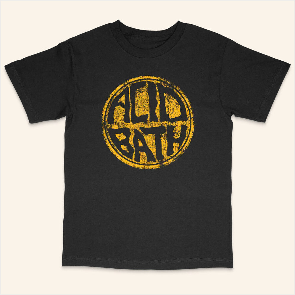 Acid Bath Worn N Torn Logo T-Shirt Acid Bath Official Merch Presents For Him