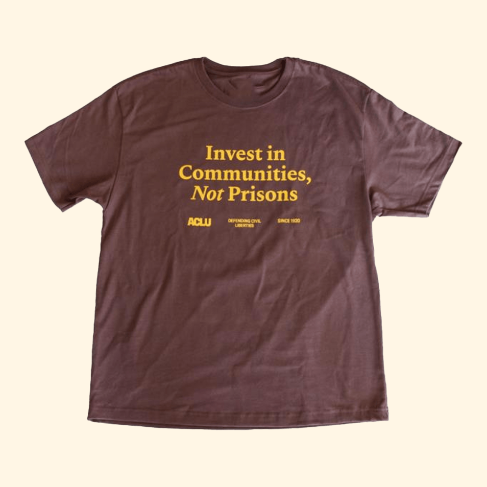 AcInvest In Communities T-Shirt ACLU Merch Fathers Day Delivery Birthday Gifts For BFF