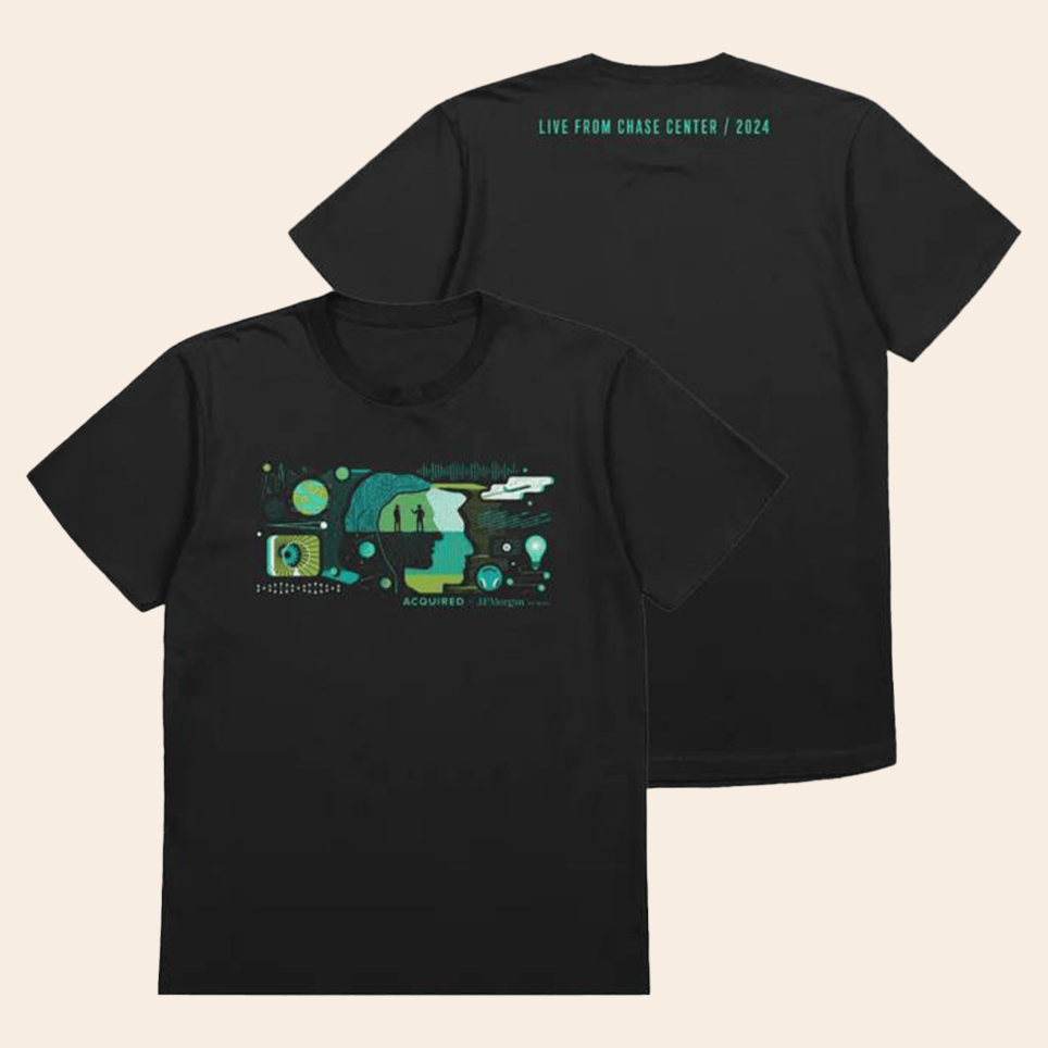 Acquired Live Event T-Shirt Acquired Merch Father In Law Birthday Gifts Dads Day BFF Gifts