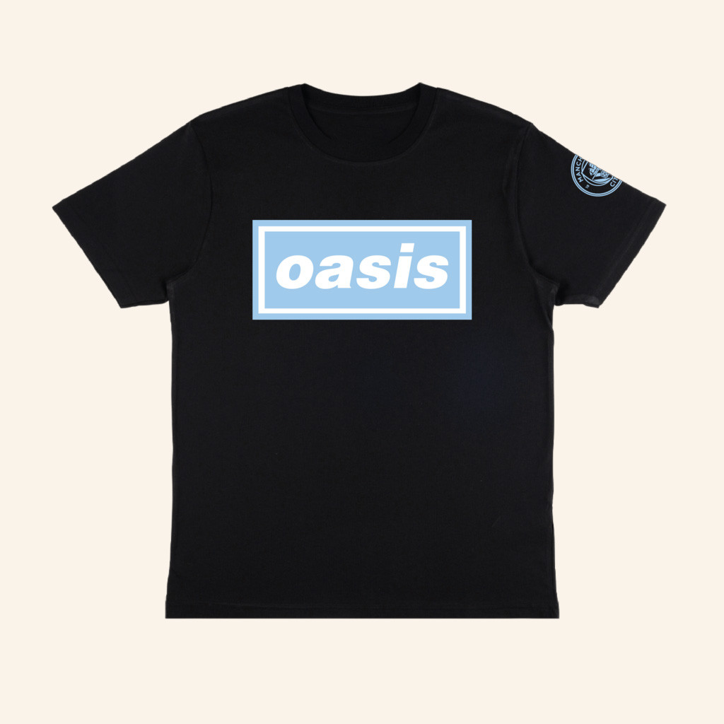 Adidas Oasis Merch 2025 Tour Shirt Oasis Man City T-Shirt Gifts For Dudes