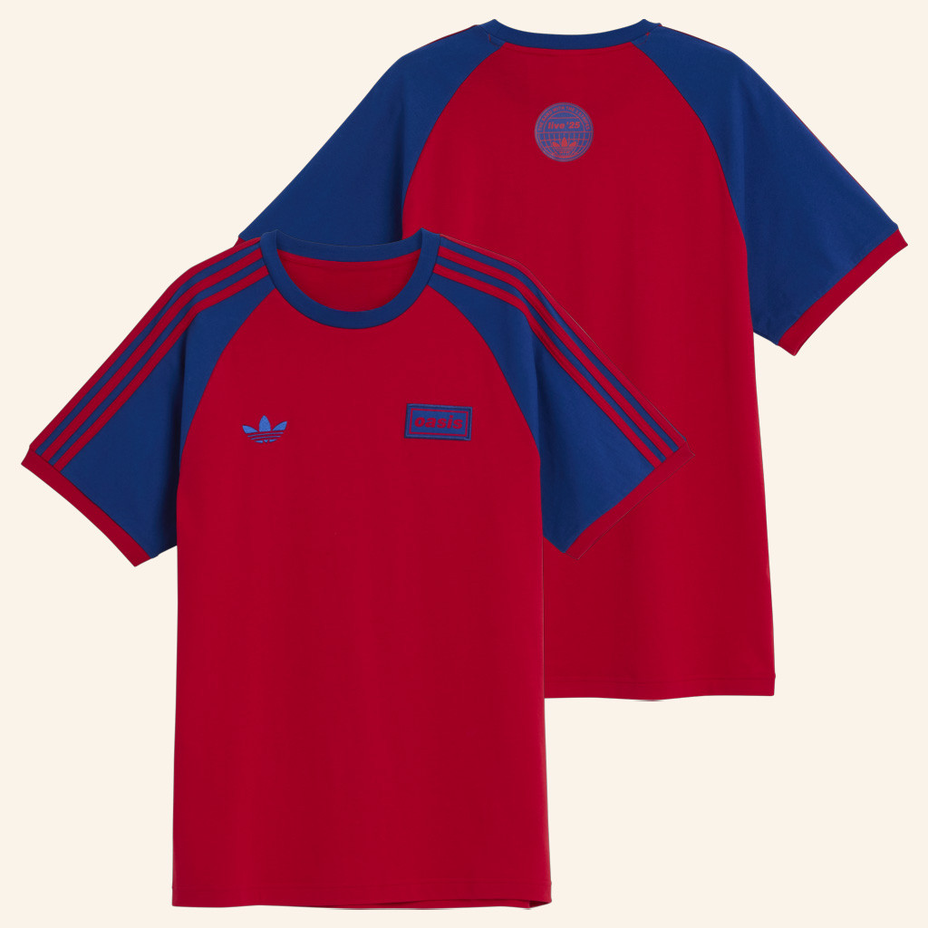 Adidas Oasis Merch 2025 Tour Shirt Tour 3 Stripes T-Shirt Gifts For Daughter