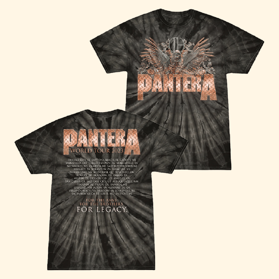 Admat Tie Dye T-Shirt Pantera Merch Birthday Gifts For Fathers Day Ideas BFF Gifts