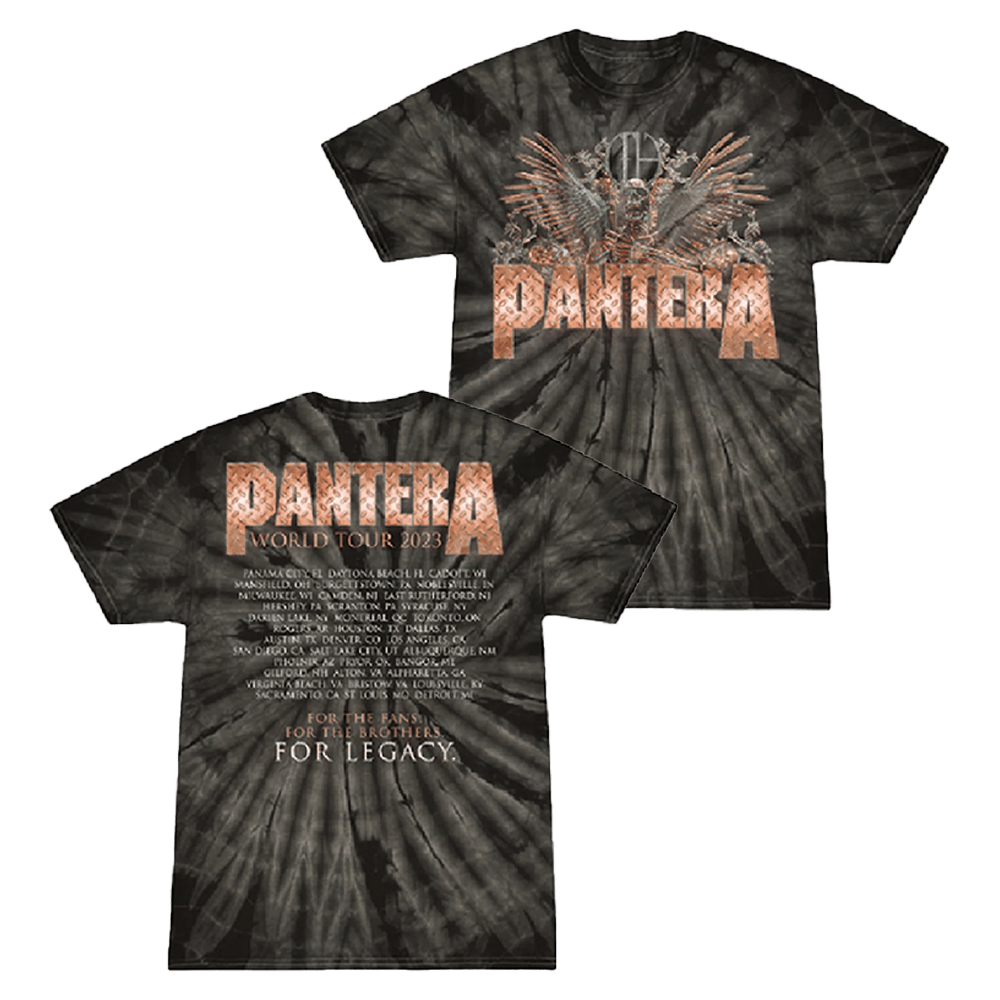 Admat Tie Dye T-Shirt Pantera Merch Gifts For Fathers Day Ideas