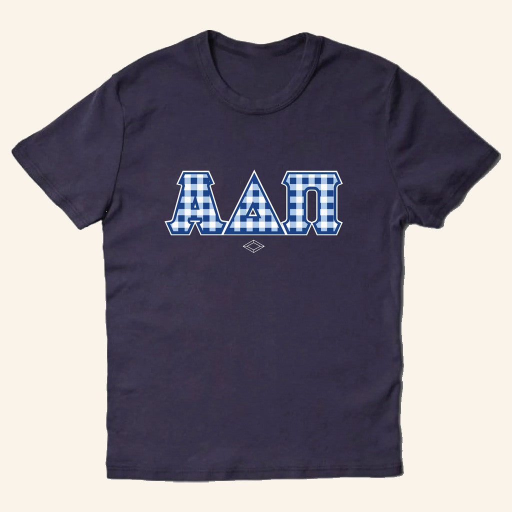 ADPI Merch Alpha Delta Pi T-Shirt Navy Birthday Ideas For Boyfriend