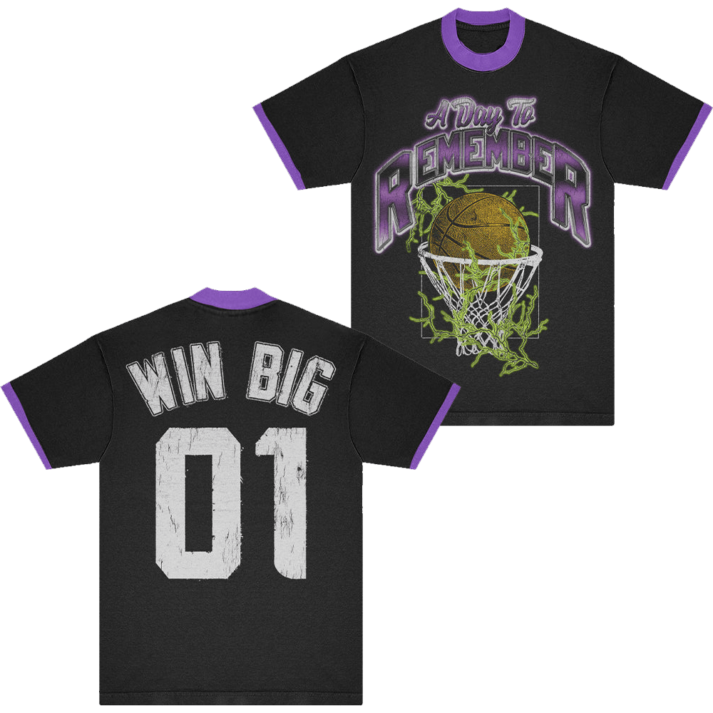 ADTR Merch Win Big Ringer A Day To Remember T-Shirt Top Fathers Day Gifts