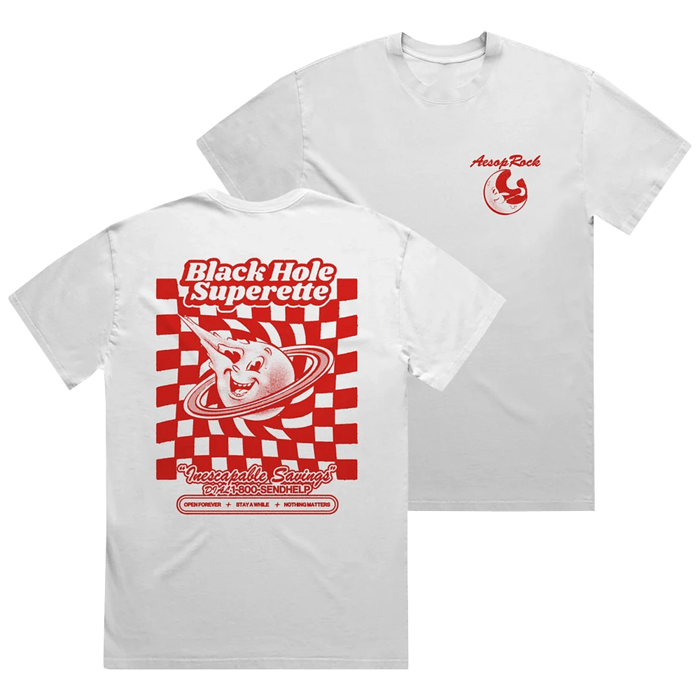 Aesop Rock Merch Checkers Shirt White Good Gifts For Boyfriend